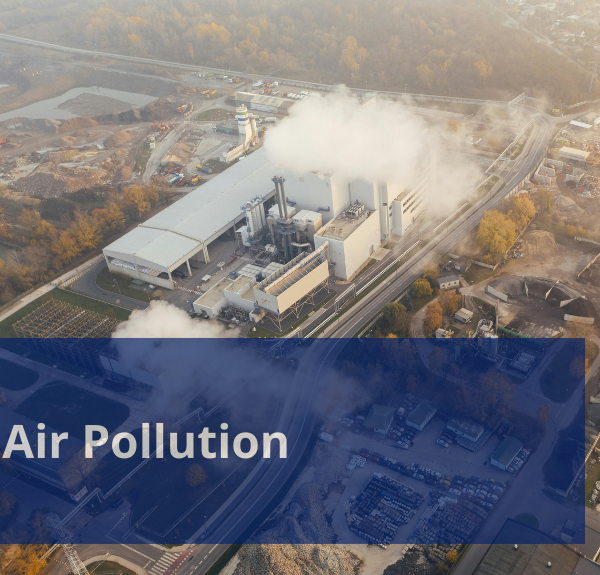 Interest Area - Air Pollution, factory from above